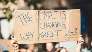 Climate Action Sign