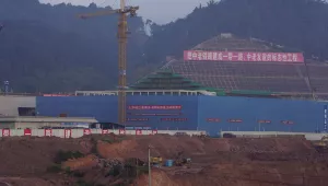 Pu-er high speed rail station on China-Laos railway