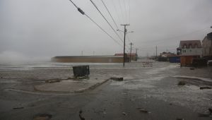 flooded street Nome Alaska