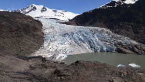 Mendenhall Lake in Juneau, Alaska