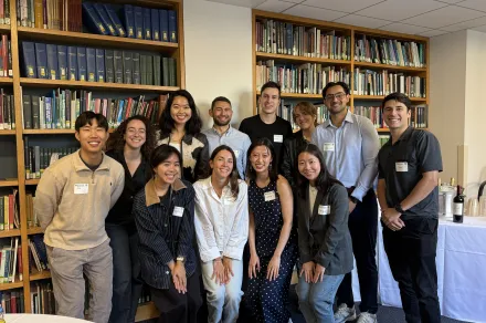 Group photo of BYLs at orientation, September 2025