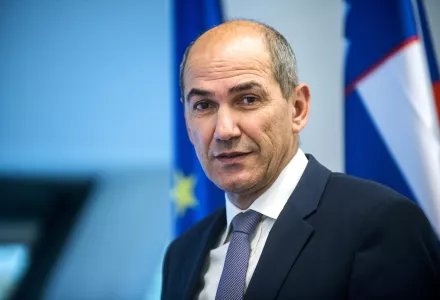 Slovenian Prime Minister Janez Jansa