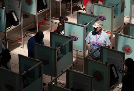 polling place in Las Vegas