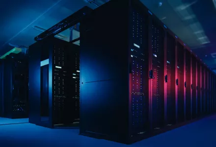 Servers in data center