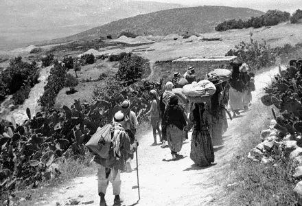 Qumya, Mandate Palestine, 1948.