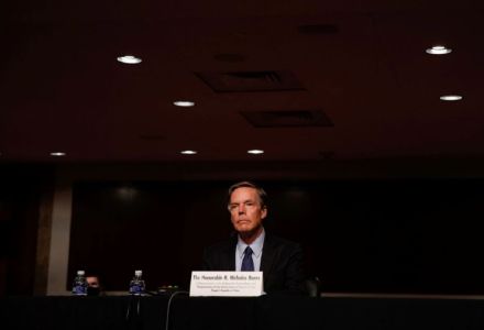 Ambassador Nick Burns at his Senate hearing on October 20, 2021