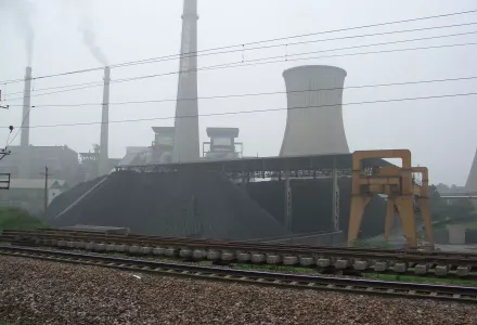 A Chinese power plant. 