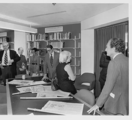 CSIA Library Opening 1979
