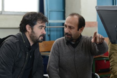 Ashgar Farhadi and Shahab Hosseini